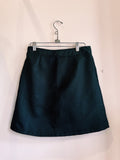Pleated Skirt With Side Buckles