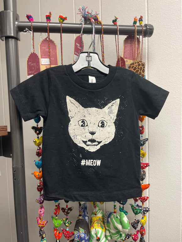 JLP Kid’s Tee- #meow