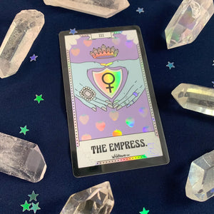Tarot Card Sticker- Empress