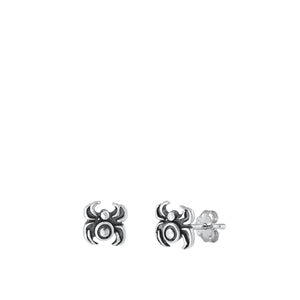 Sterling Silver Earrings- Spiders