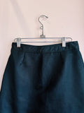 Pleated Skirt With Side Buckles