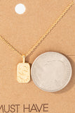 Must Have- Moon Eye Sun Pendant Necklace