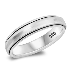 Spinner Silver Ring