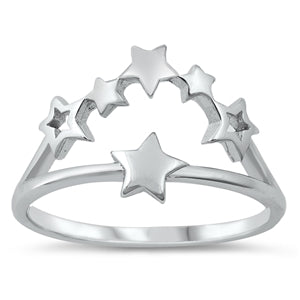 Sterling Silver Ring- Stars