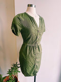 Nicole Miller Army Green Dress
