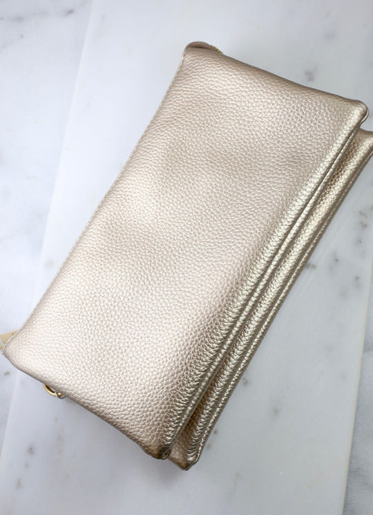 Liz Crossbody Purse- Custom Champagne