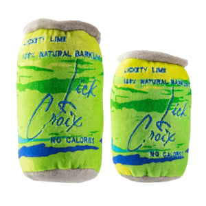 Dog Toy- LickCroix Lickety Lime Barkling Water