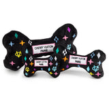 Dog Toy- Black Monogram Chewie Vuiton Bone