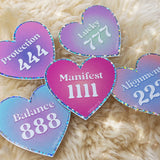 Angel Numbers Sticker 888