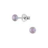 Sterling Silver Studs- Tiny Pearls