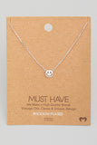 Must Have- Smiley Face Necklace