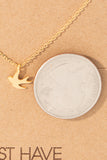 Dainty Bird Pendant Necklace