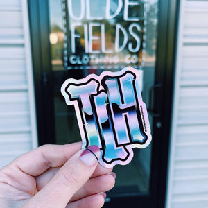 Tallahassee Sticker Holographic