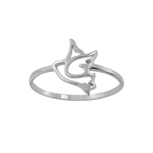 Sterling Silver Bird Ring