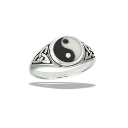 Sterling Silver Ring- Yin/Yang Ring