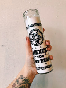 Prayer Candle- Hexes for my Exes