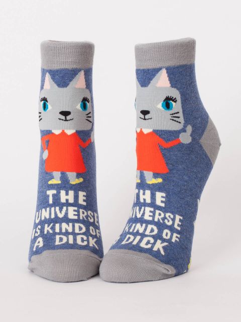 The Universe Is Kind Of A Dick  - Women's Ankle