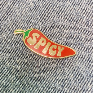 Spicy Pepper Enamel Pin