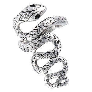Sterling Silver Ring- Snake Spoon Ring