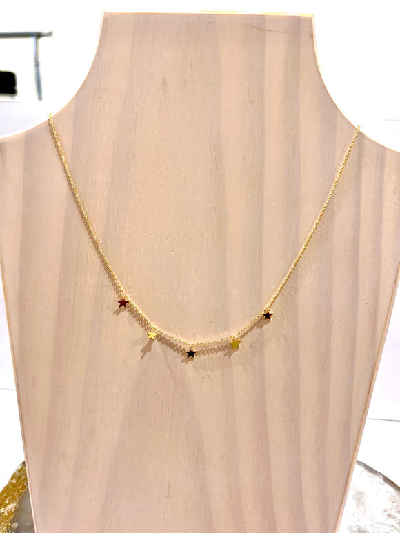 You're A Star Necklace - Gold & SIlver