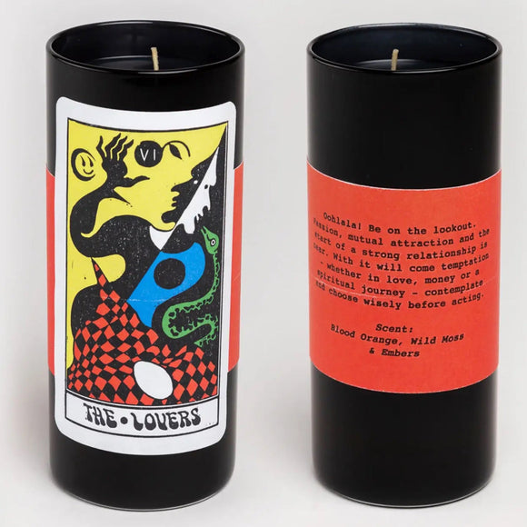 Tarot Candle- The Lovers