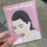 Kim K birthday Card
