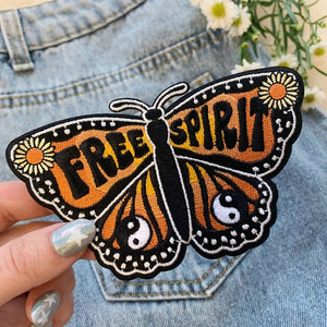 Free Spirit Butterfly Large Patch