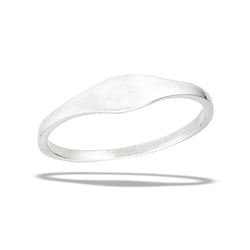 Sterling Silver Ring- Comfort Fit Band