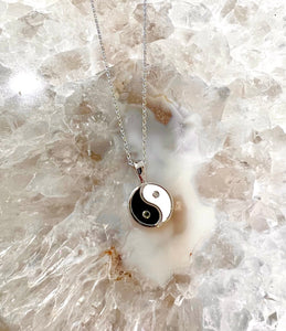 Yin & Yang Necklace - Gold & SIlver