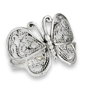 Sterling Silver Ring- Butterfly Ring