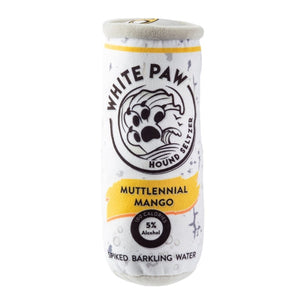 Dog Toy- White Paw Muttlenial Mango
