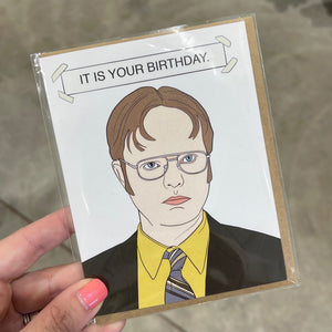 Dwight from the Office Card